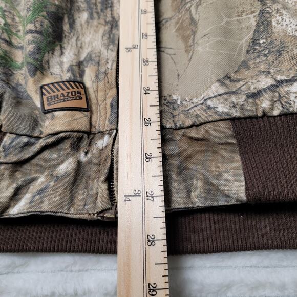 Brazos Work Force Camo Jacket XL Hooded Quilted Liner Outdoor HuntingCore Gorp - Picture 6 of 14